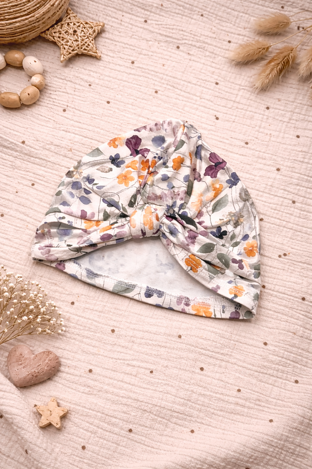 Turban fleurs sauvages