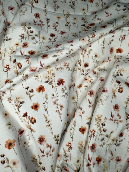 Stoff Vintage Blumen