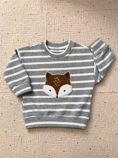 Oversize Pullover Fuchs