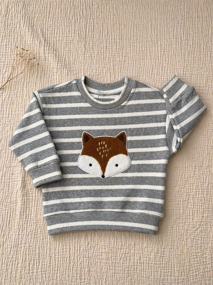 Oversize Pullover Fuchs