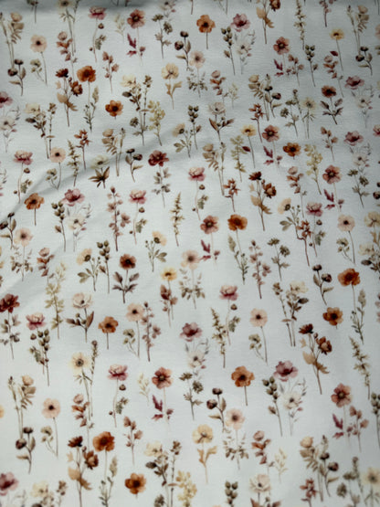 Stoff Vintage Blumen