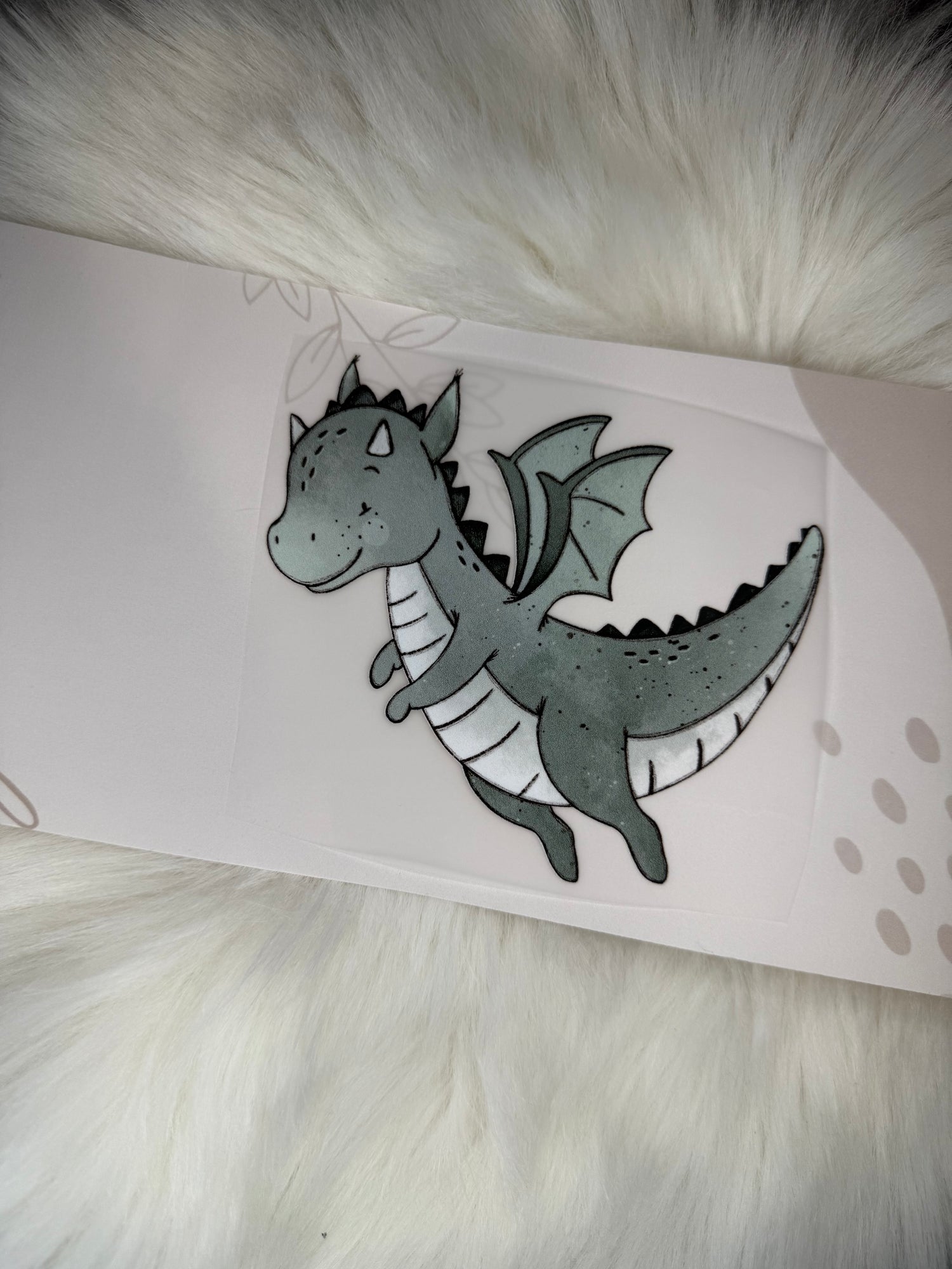 Bügelbild &quot;Drache&quot;