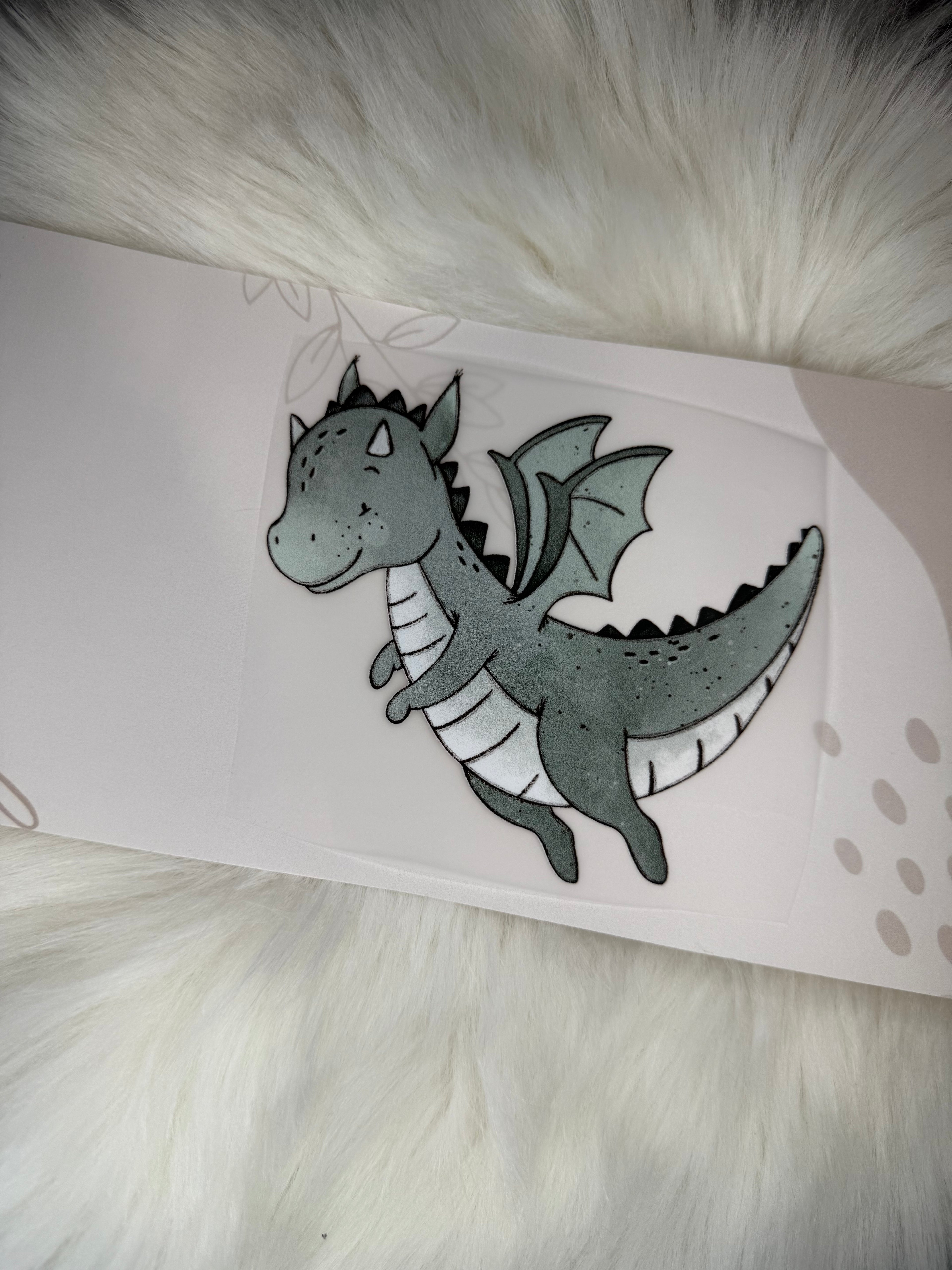 Bügelbild &quot;Drache&quot;