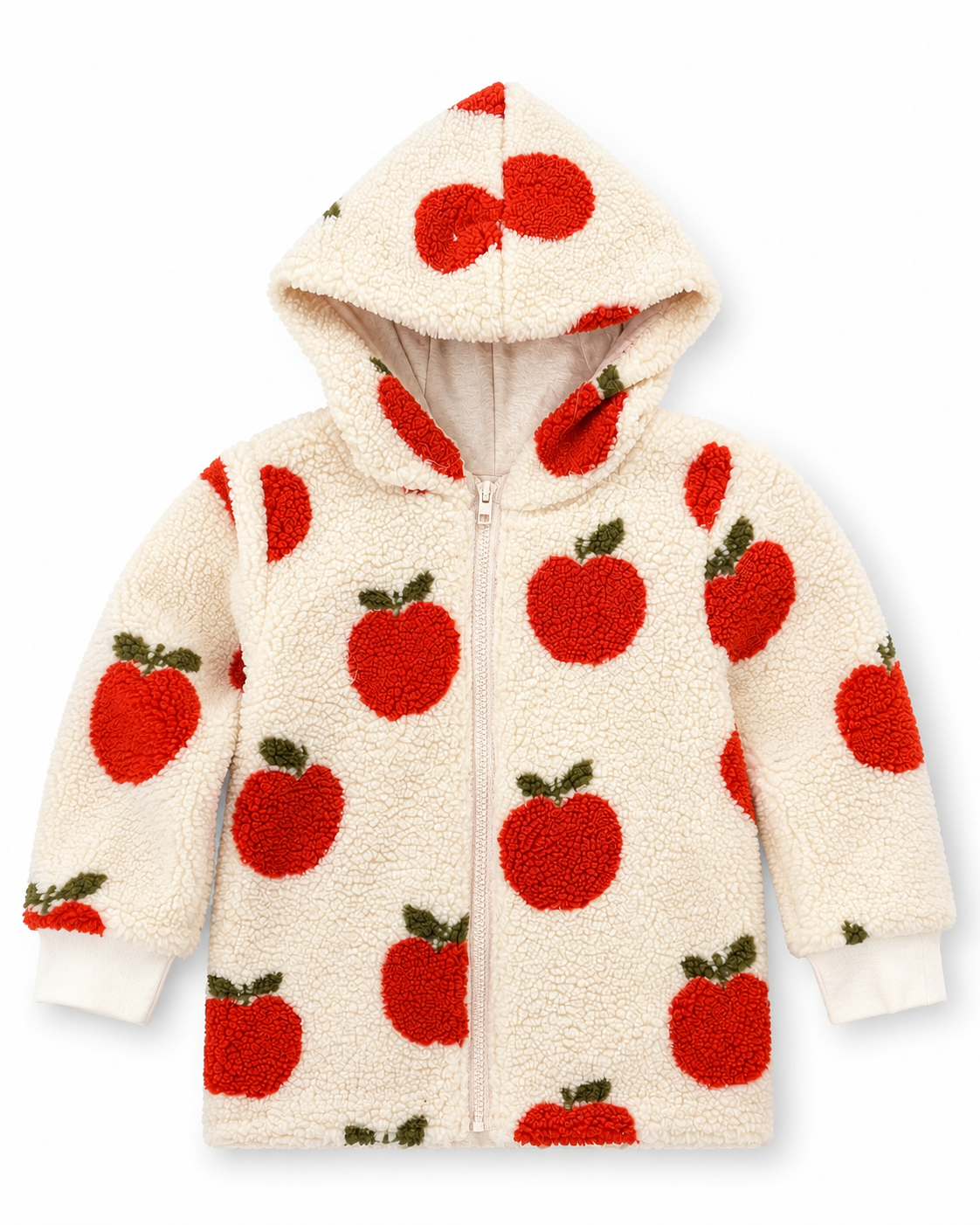 Teddyjacke Apfel