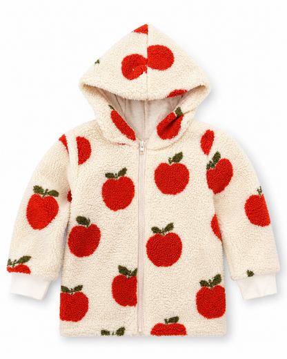 Teddyjacke Apfel