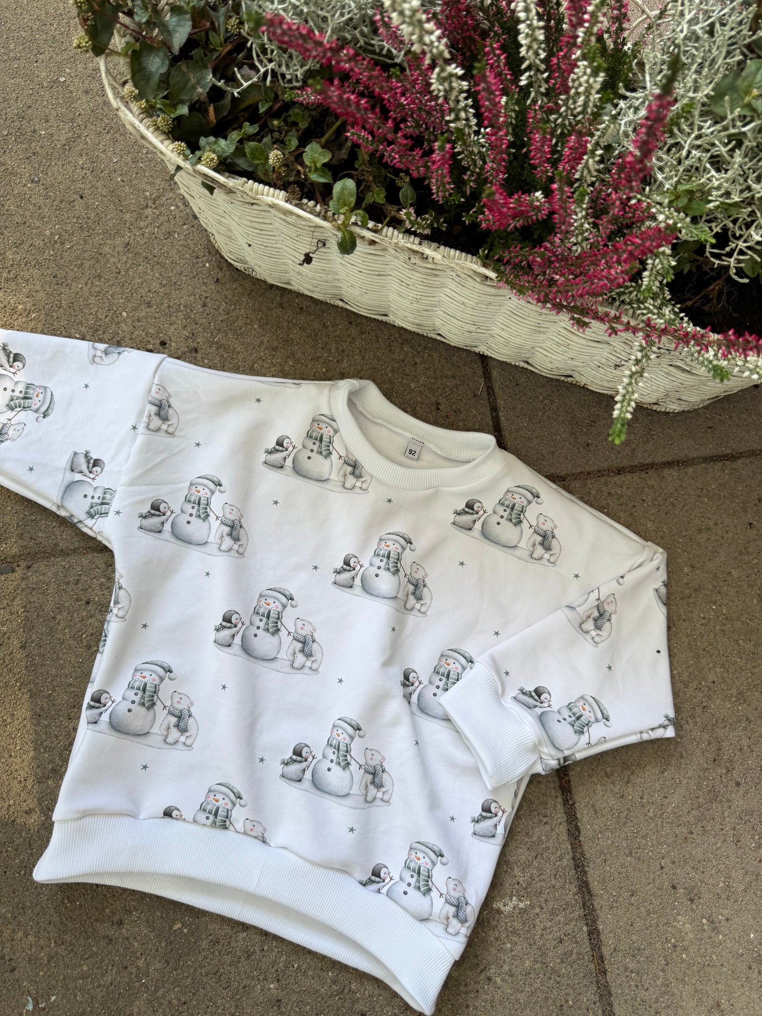 Oversize Sweater &quot;Do you wanna build a snowman