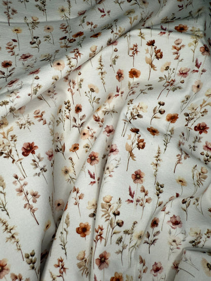 Stoff Vintage Blumen