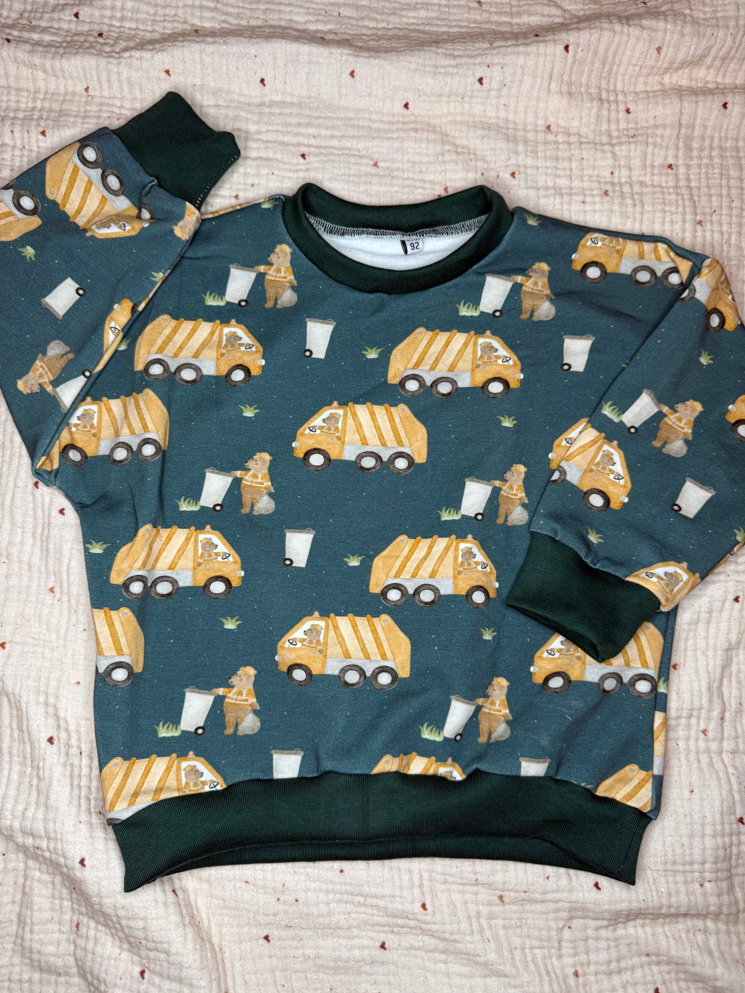 Oversize Pullover Müllabfuhr