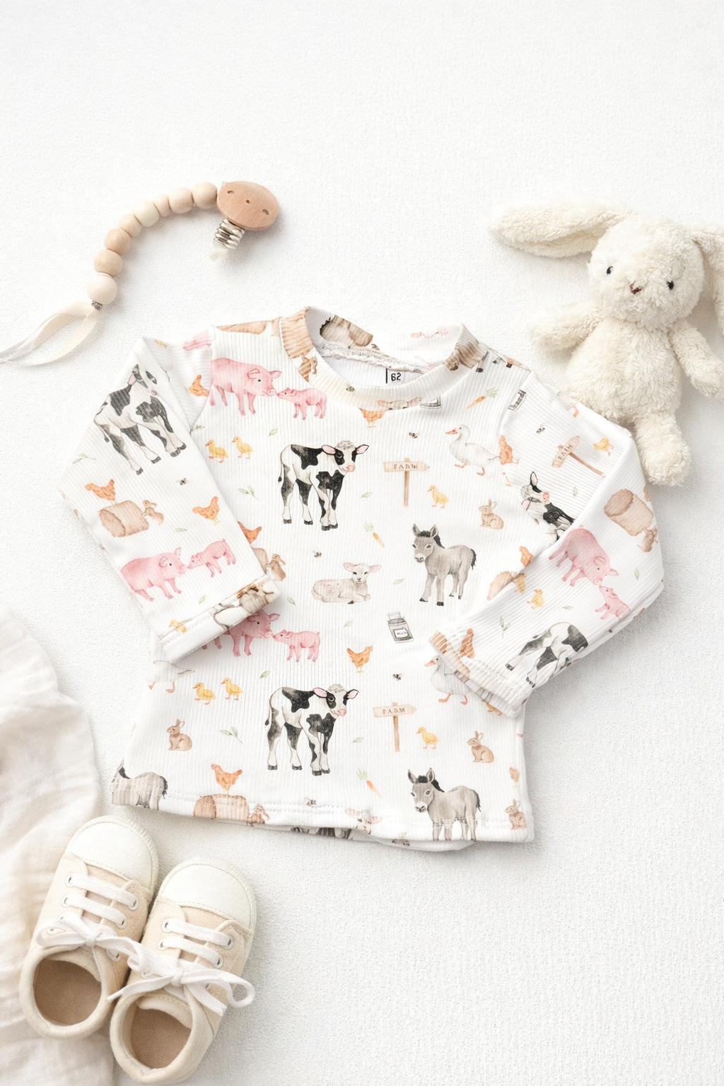 Rippshirt Bauernhof