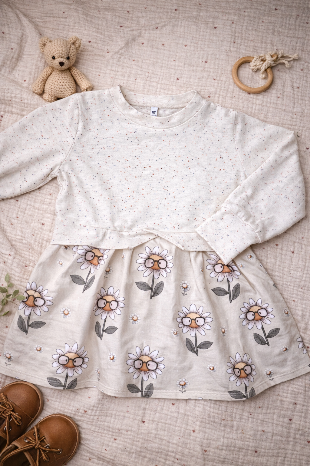 Girly Sweater Gänseblümchen