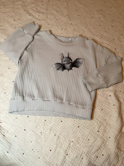 Oversize Pullover Fledermaus