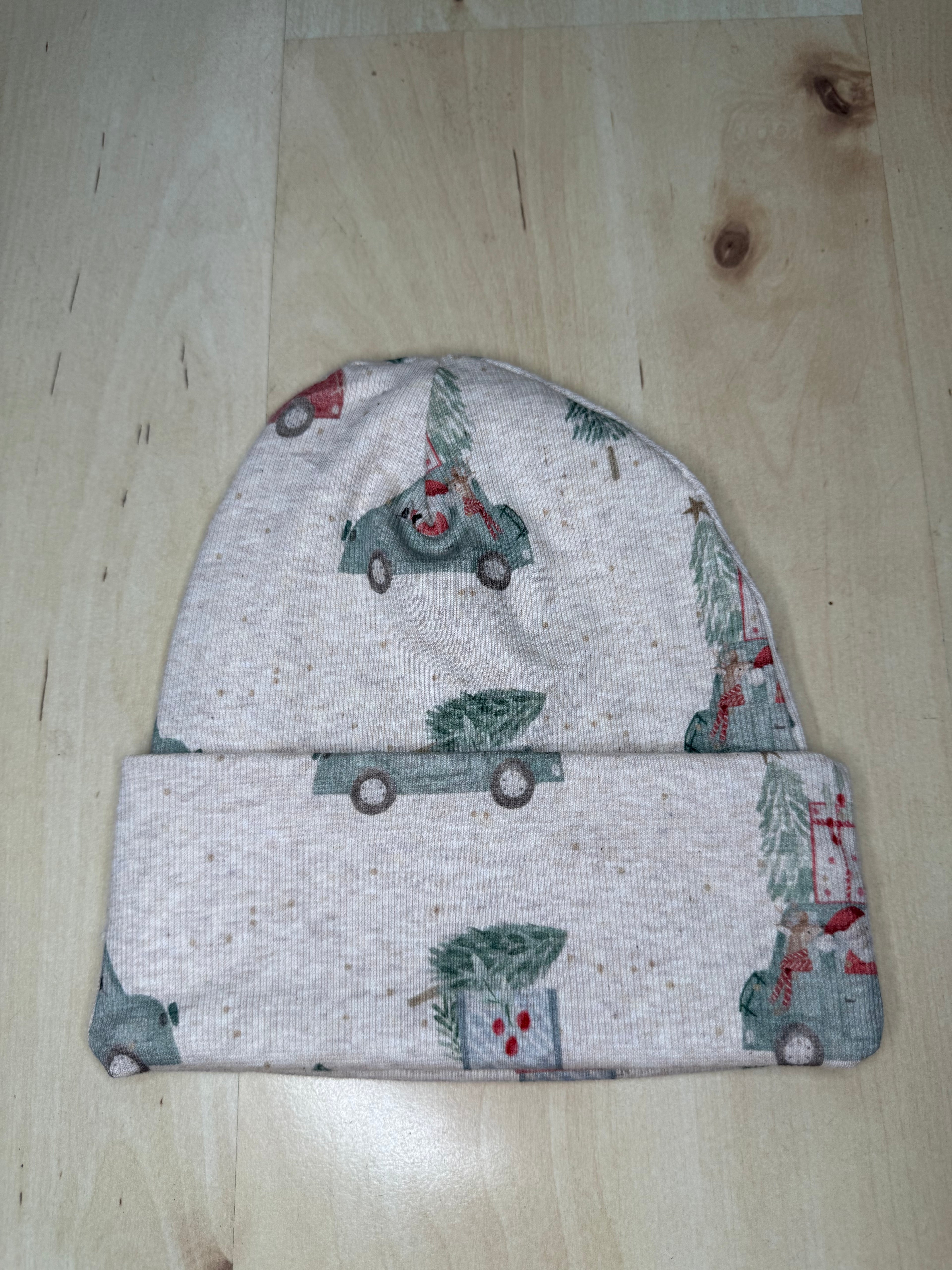 Beanie Weihnachtsauto