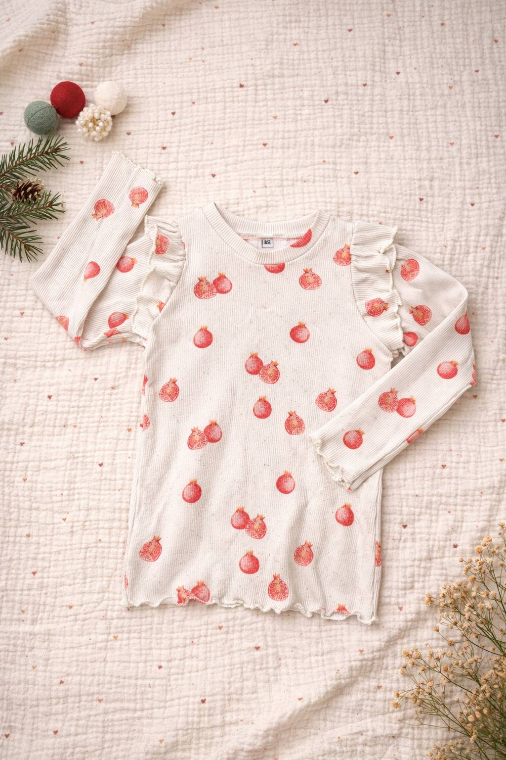 Ribshirt Granatapfel