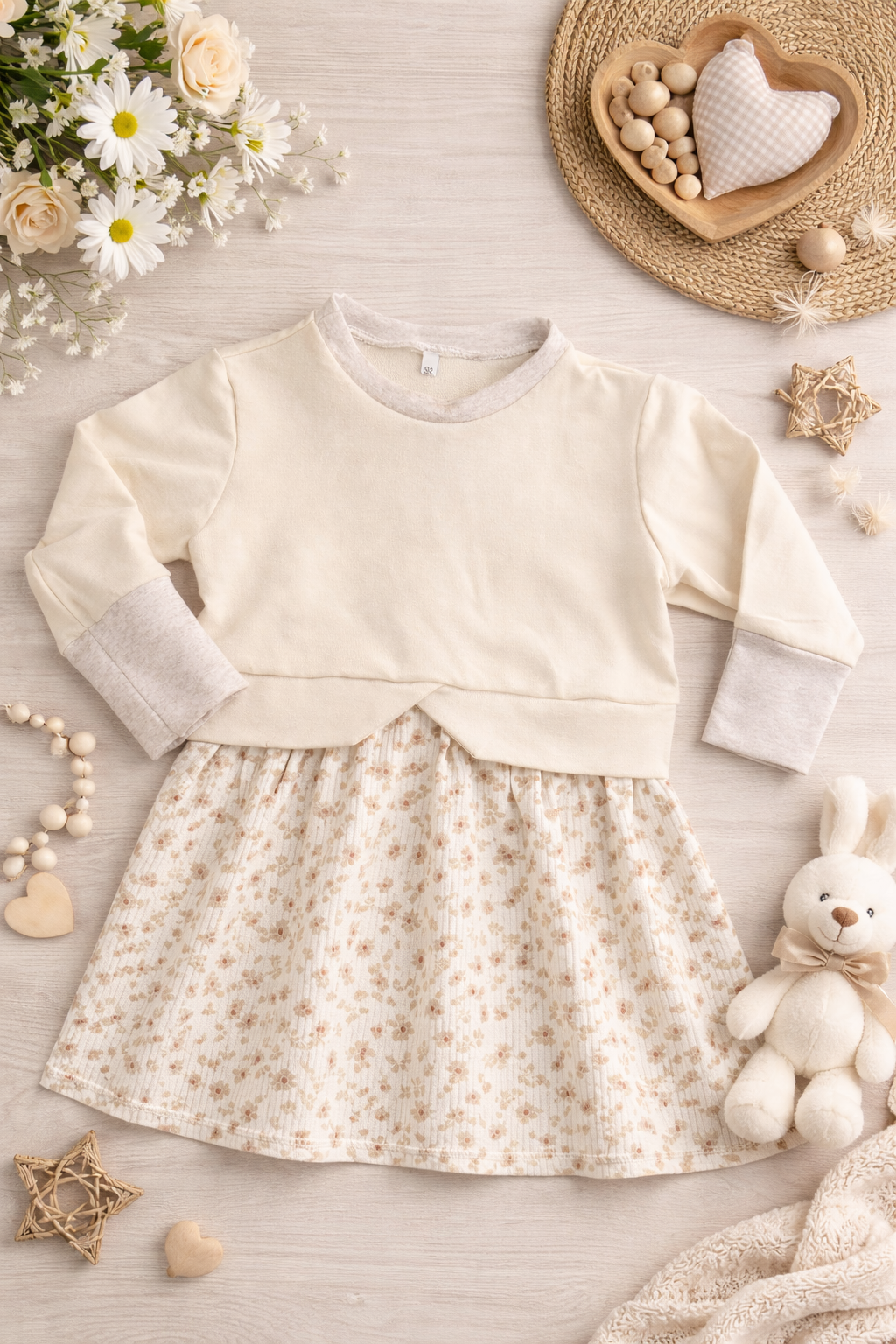 Girly Sweater Blumen