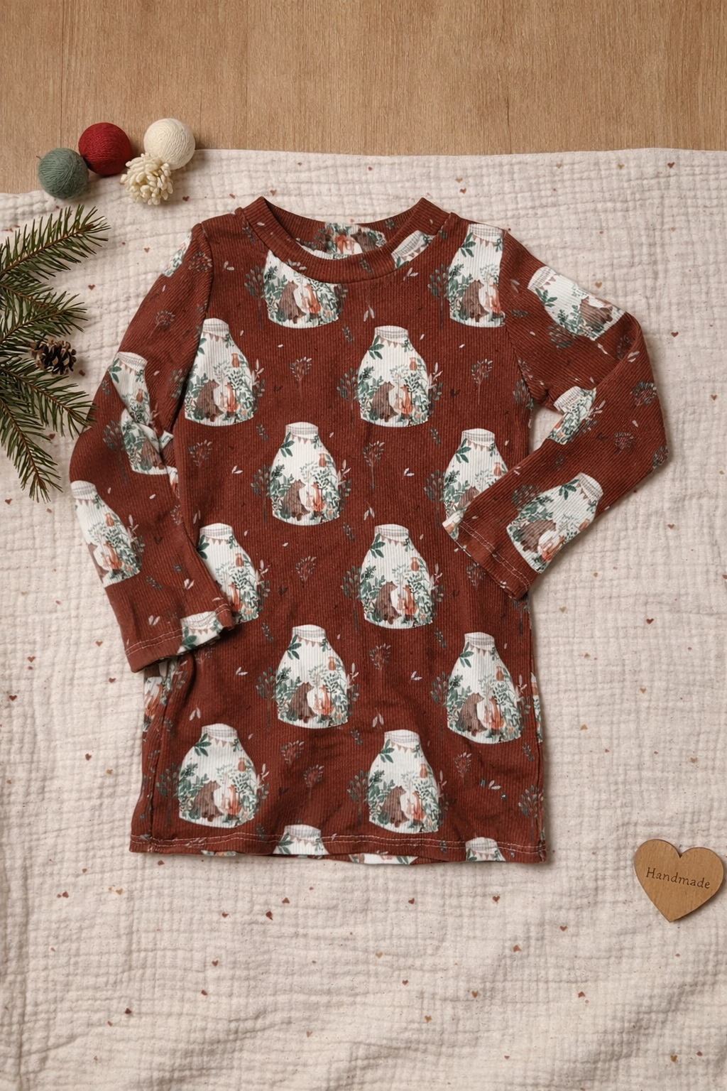 Ribshirt Bär und Fuchs