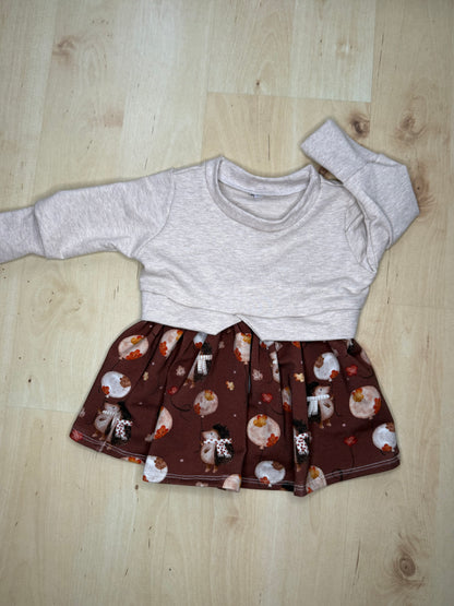 Girly Sweater Herbst Igel