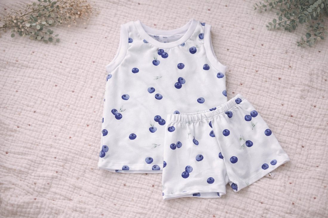 Set Unterwäsche  Blaubeeren