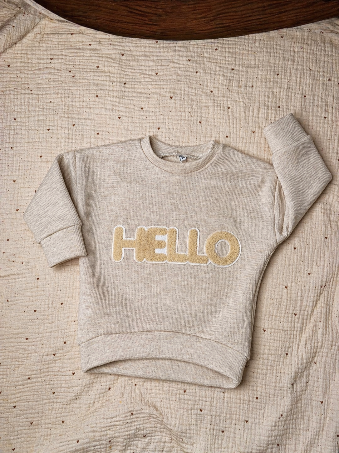 Oversize Pullover "Hello"