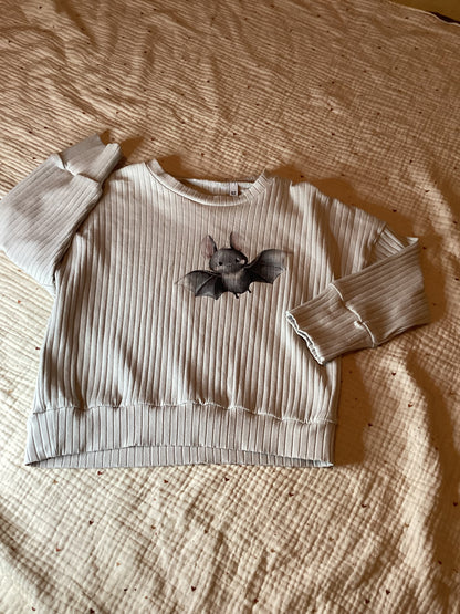 Oversize Pullover Fledermaus