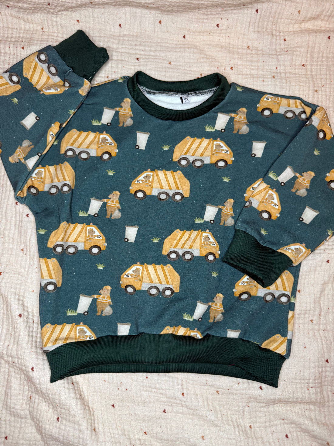 Oversize Pullover Müllabfuhr