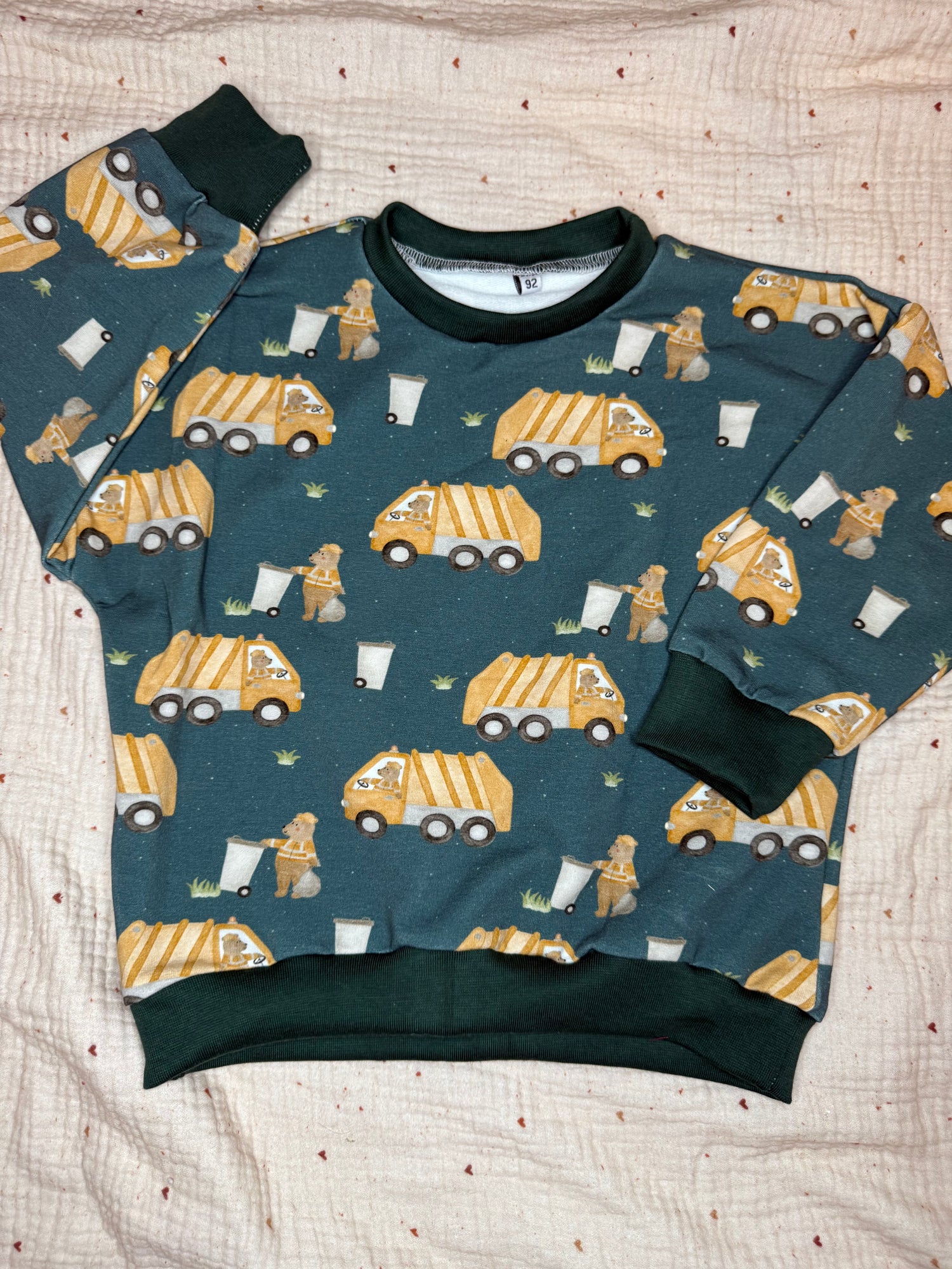 Oversize Pullover Müllabfuhr