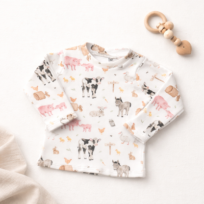 Rippshirt Bauernhof