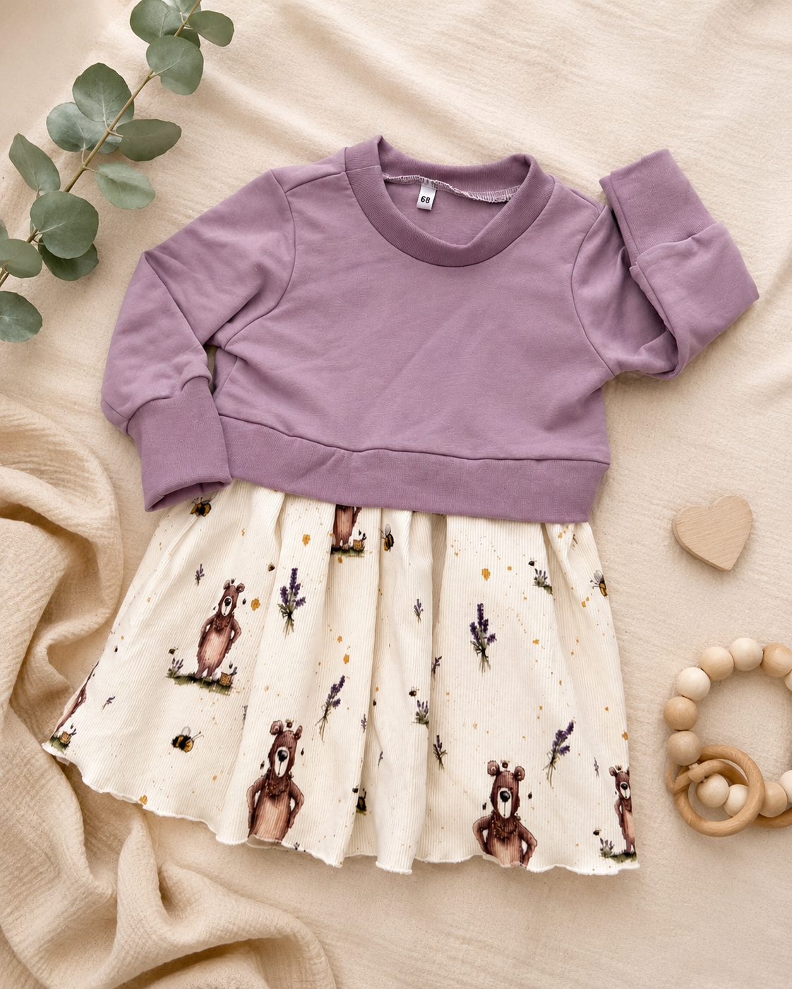 Girly Sweater Flieder