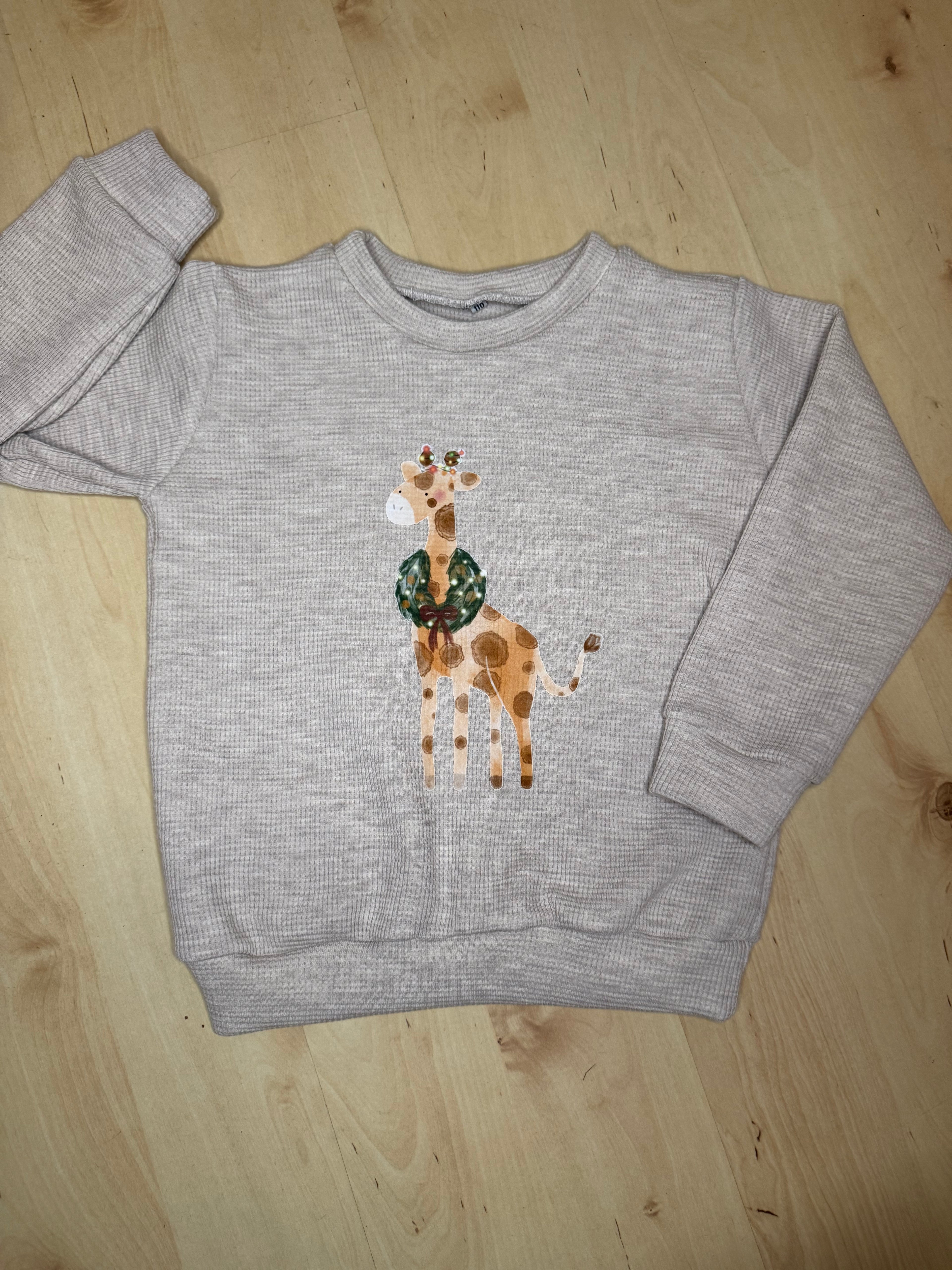 Oversize Pullover Giraffe