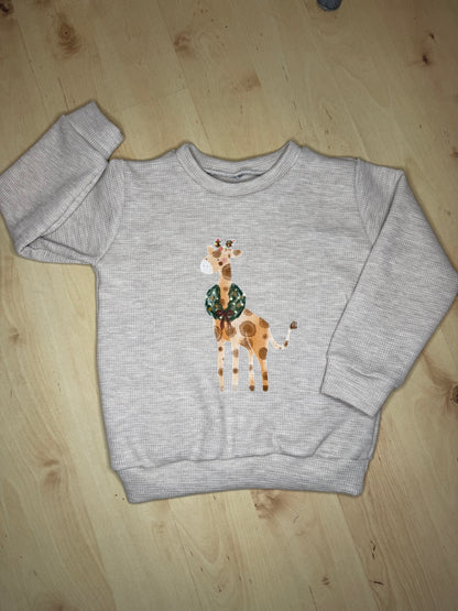 Oversize Pullover Giraffe