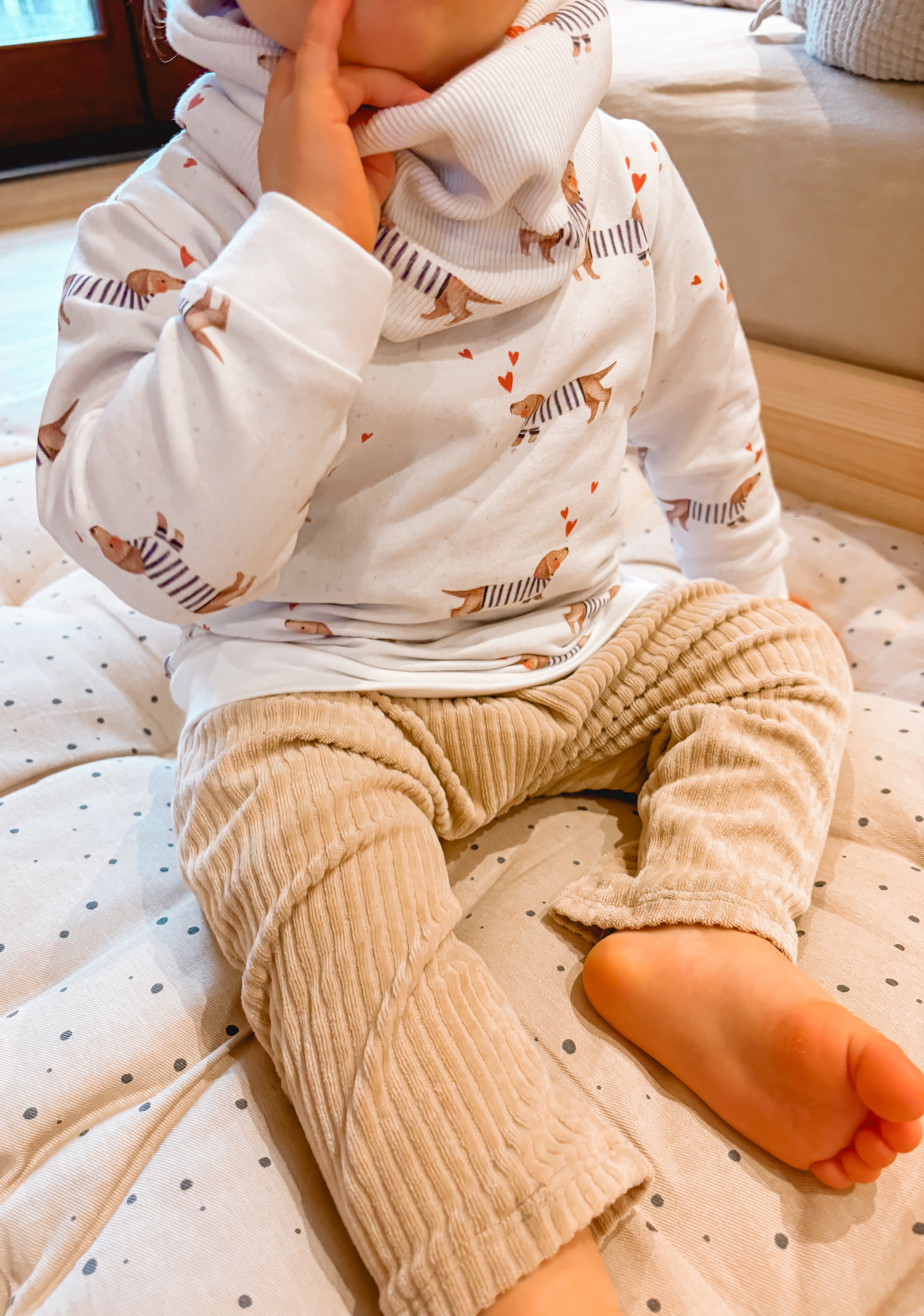 Oversize Pullover Dackel