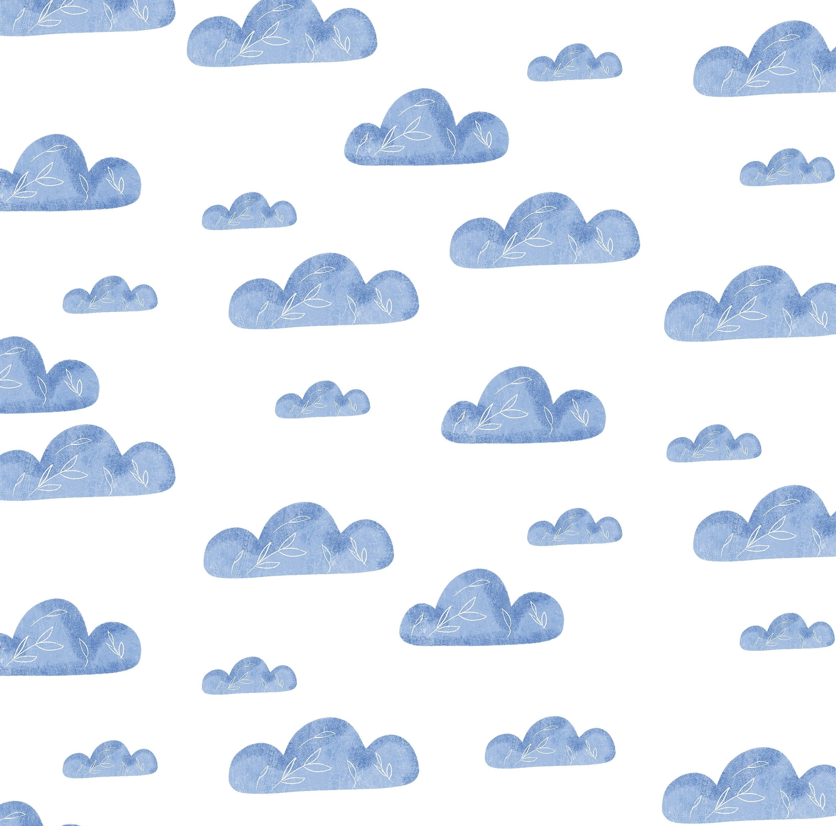 Nuages bleus