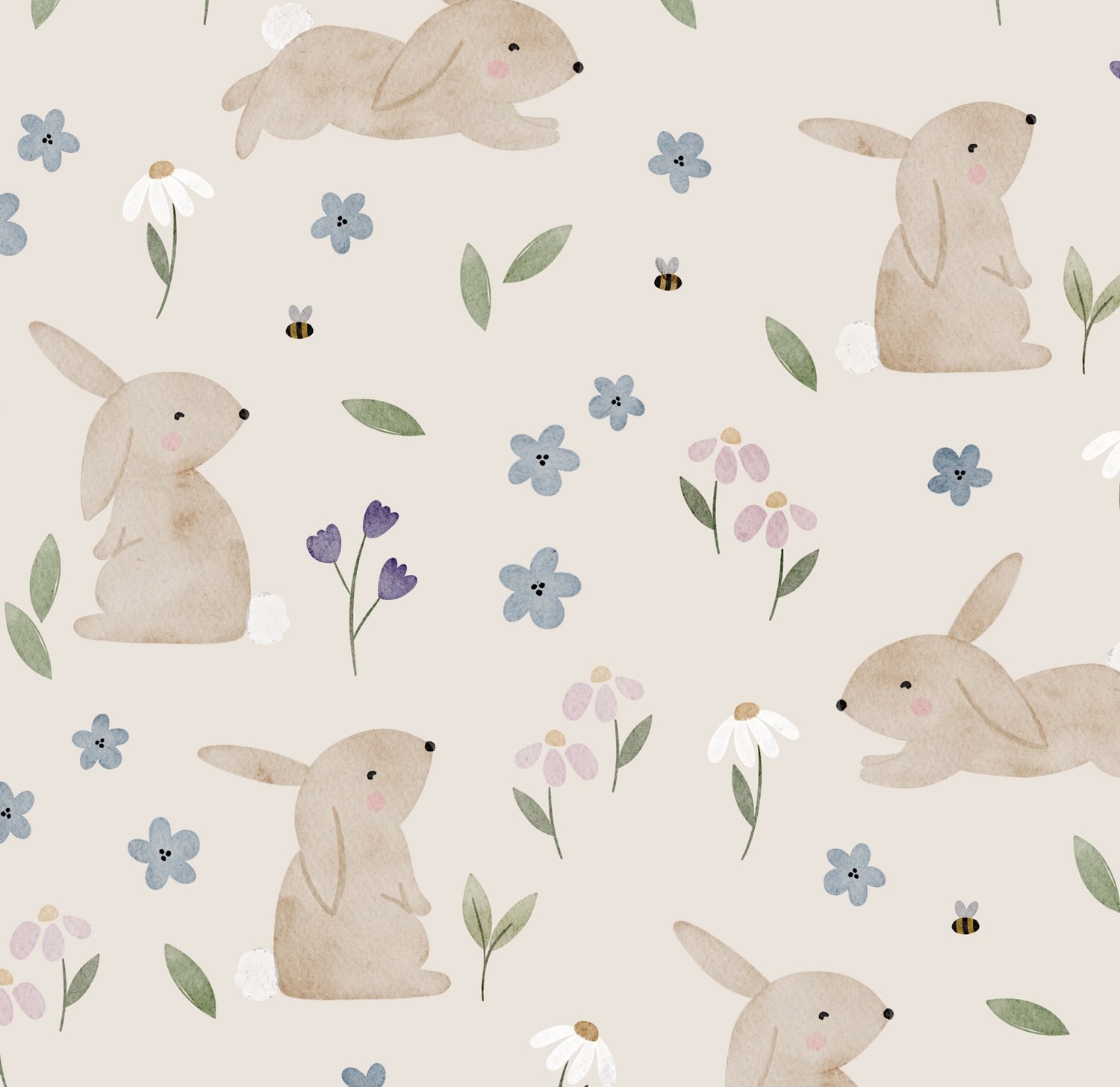 Fleurs lapin
