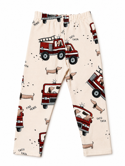 Leggings Feuerwehrhund