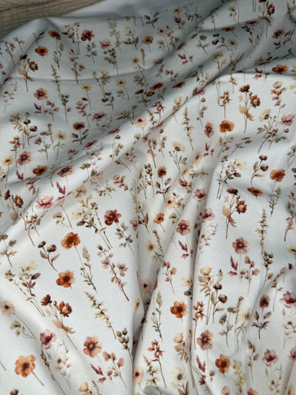 Stoff Vintage Blumen