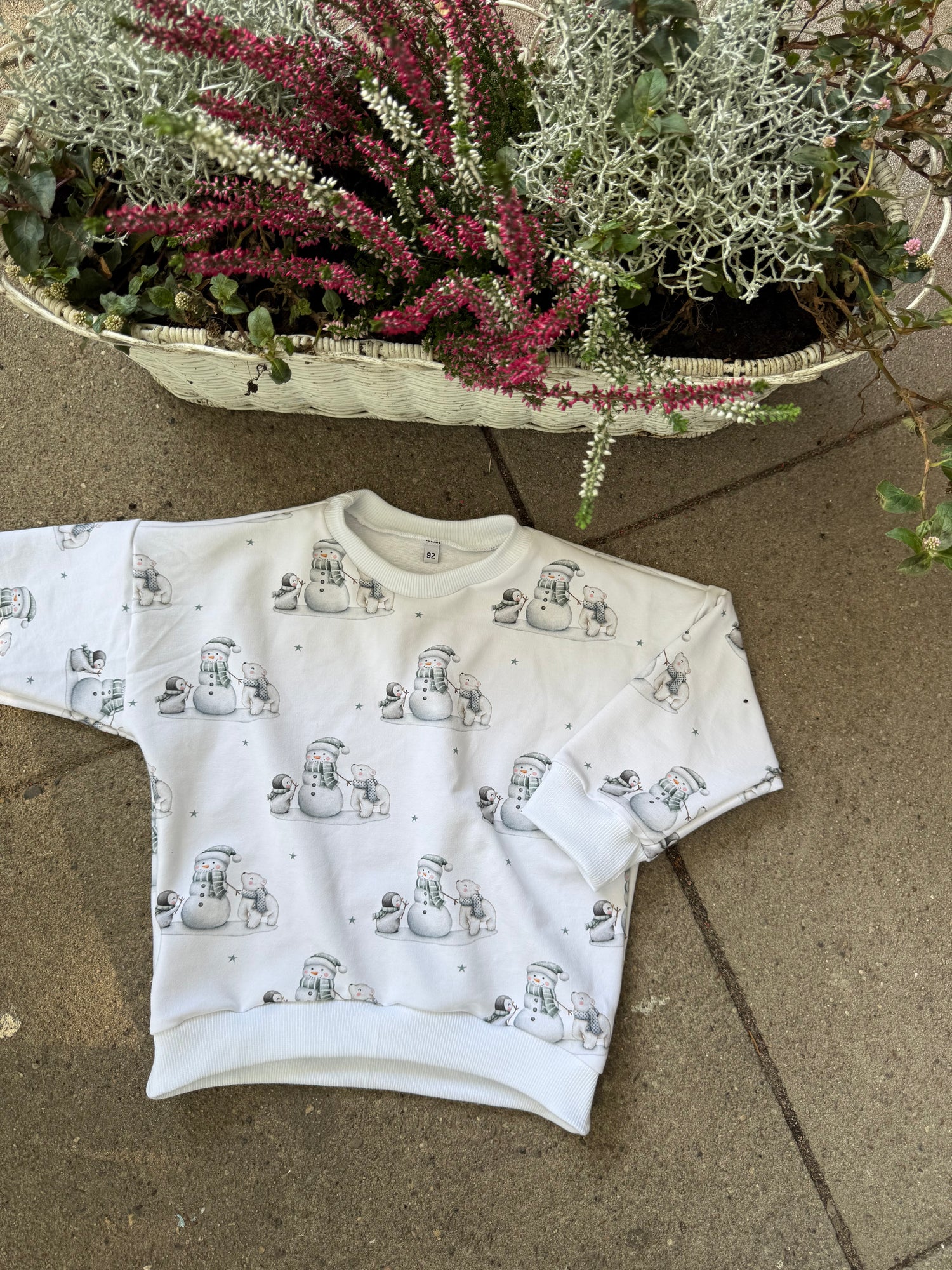 Oversize Sweater &quot;Do you wanna build a snowman