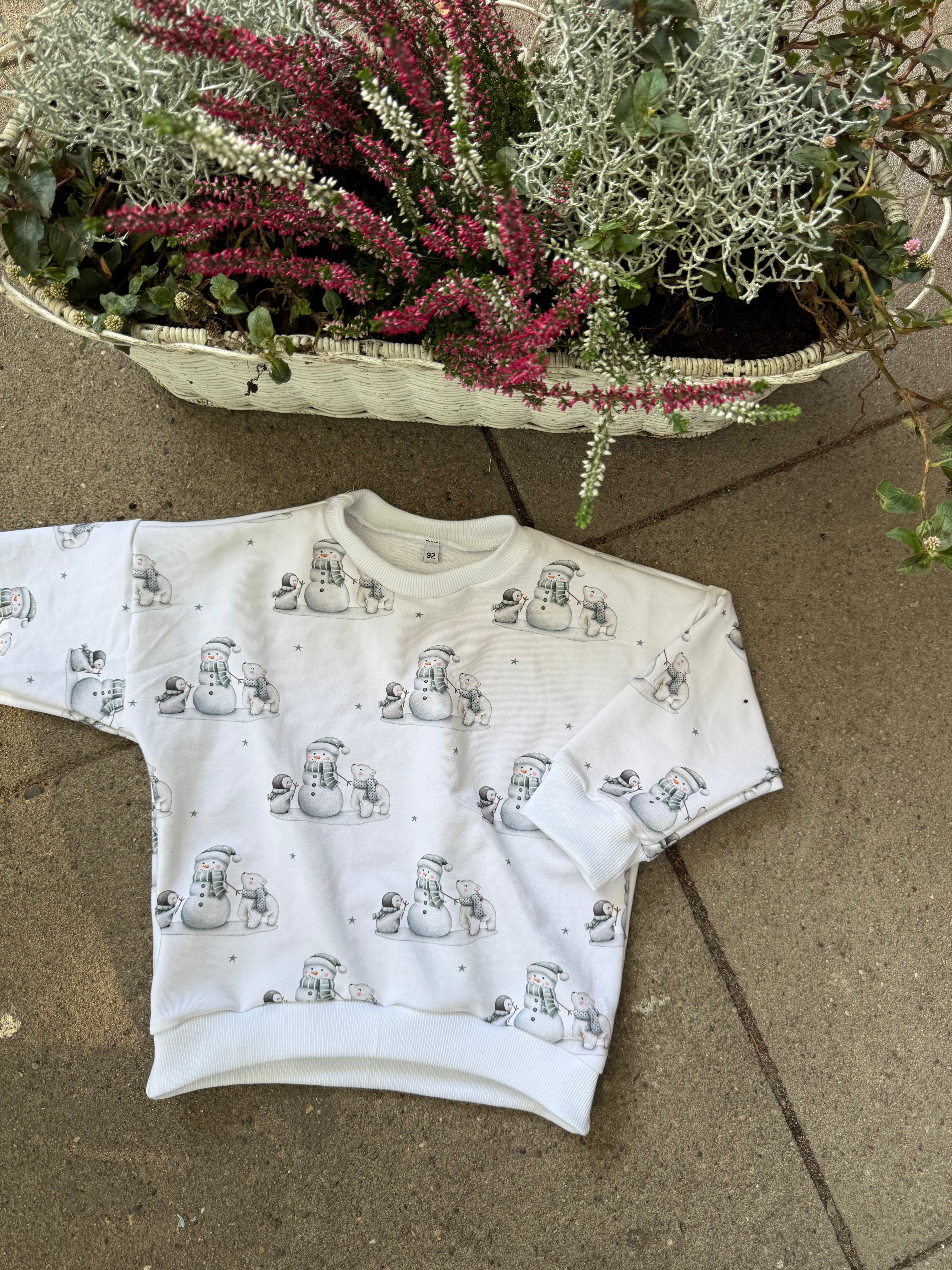 Oversize Sweater &quot;Do you wanna build a snowman