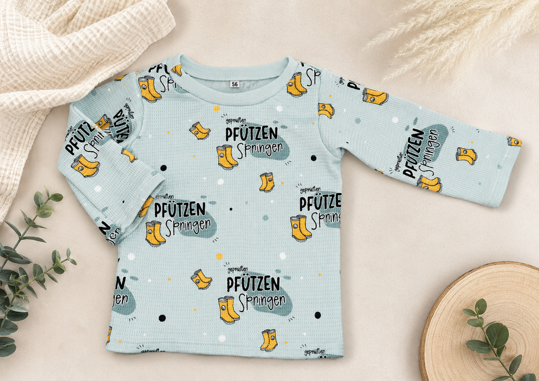 Langarmshirt Pfützenspringer