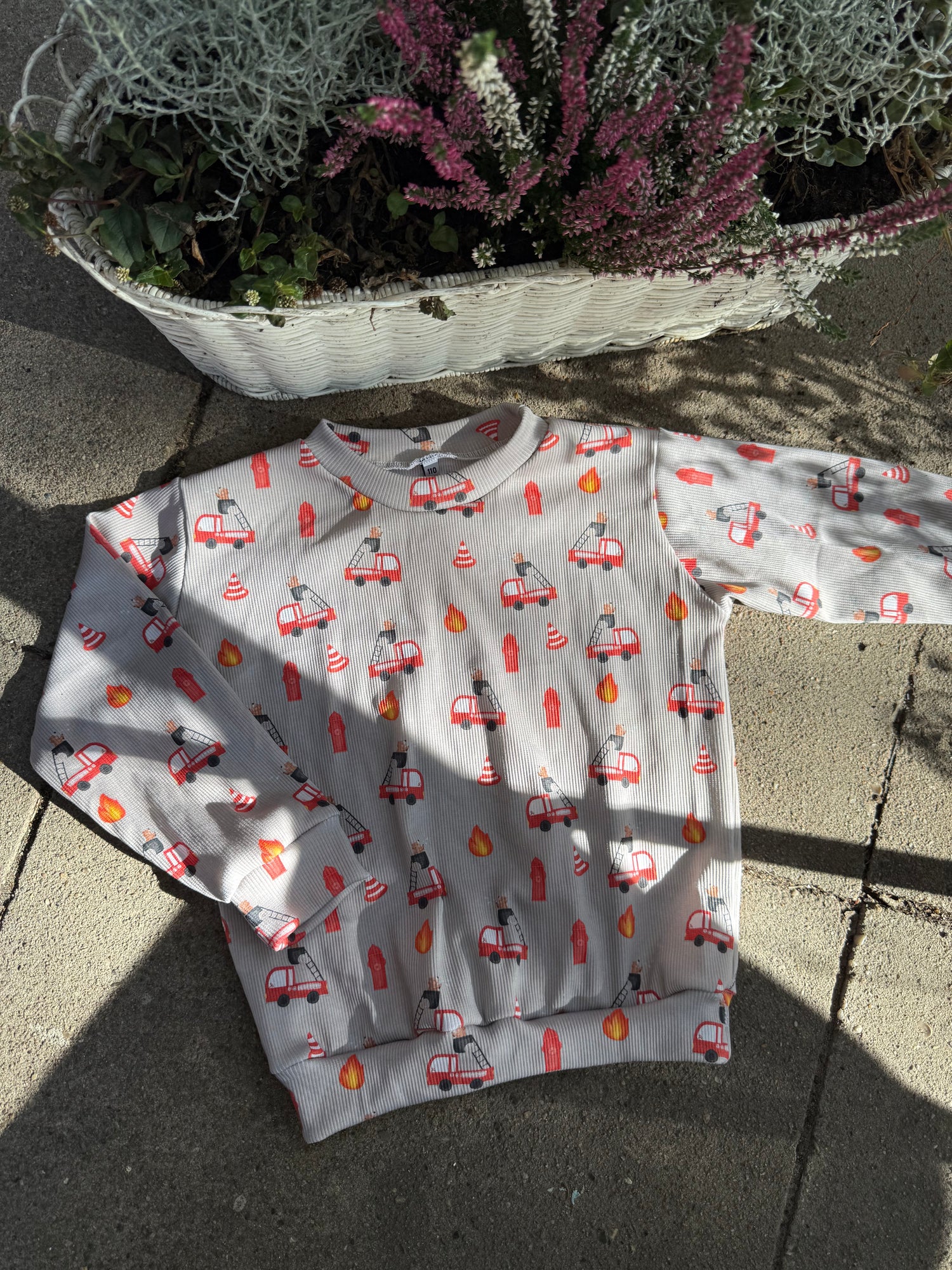 Oversize Pullover Feuerwehr