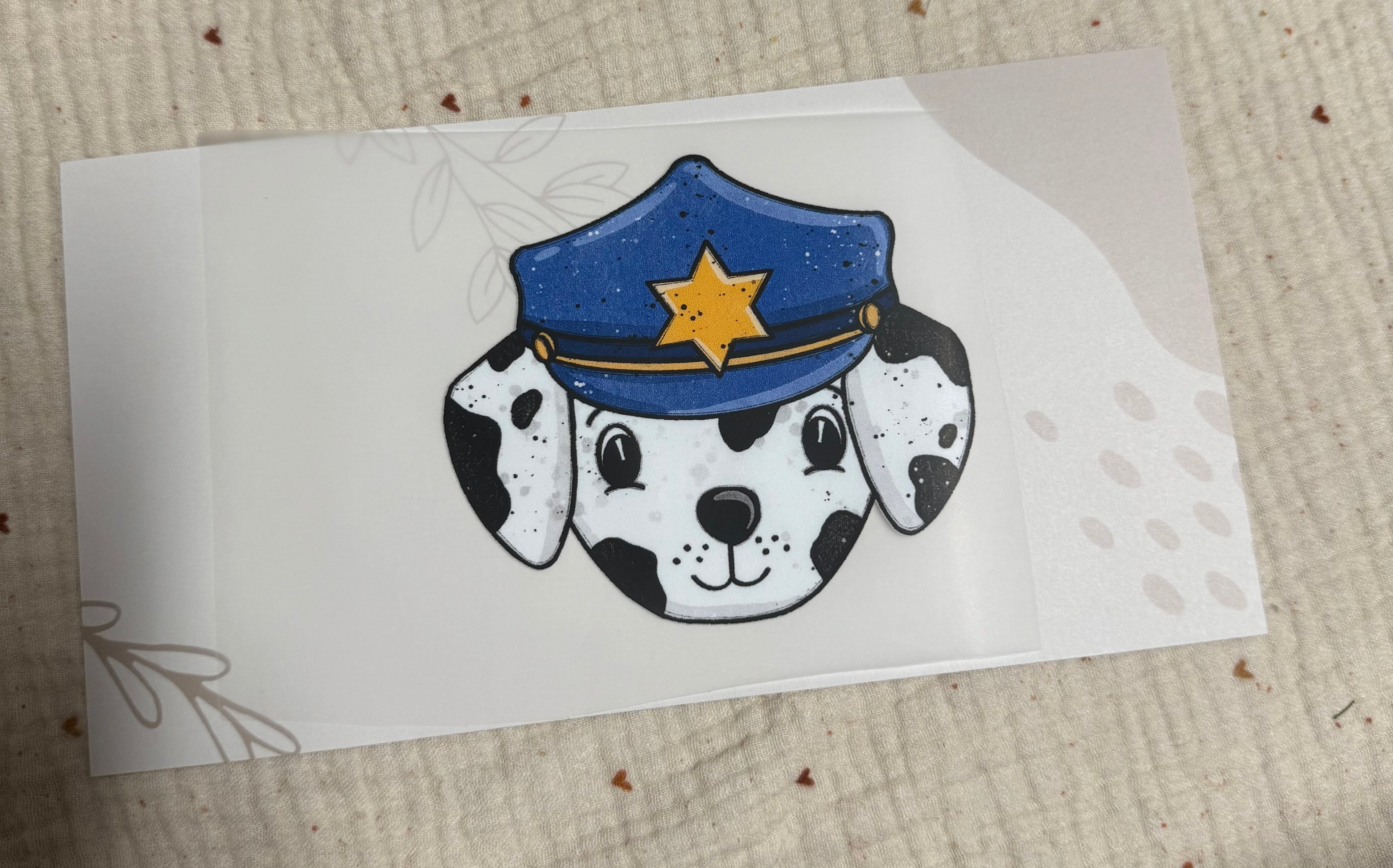 Bügelbild &quot;Dalmatiner&quot;