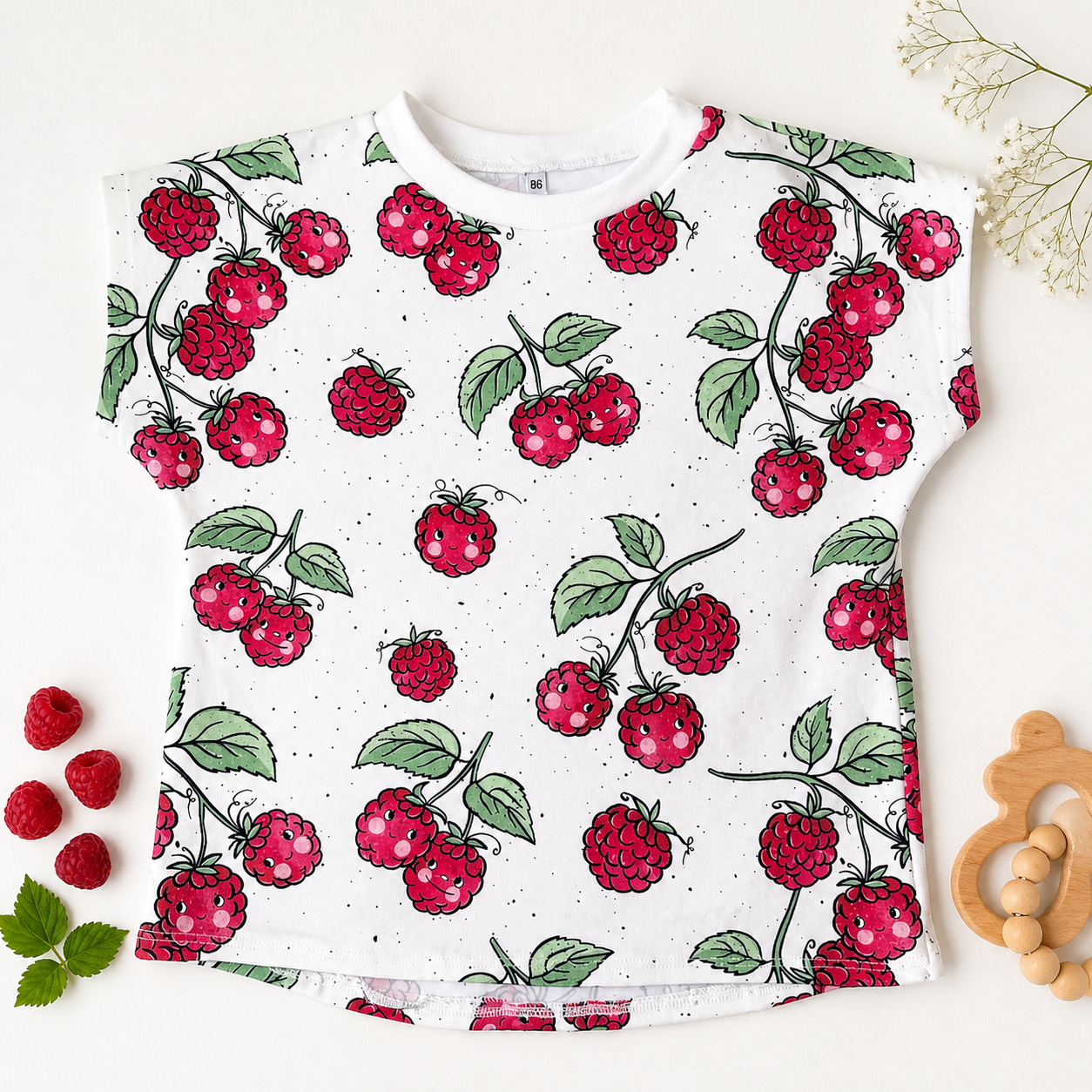 T-Shirt Himbeer