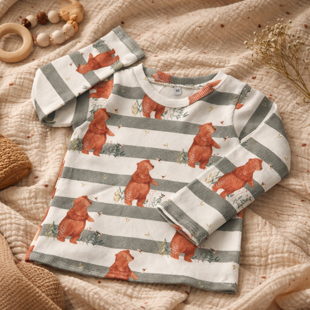 Langarm Bär und Biene