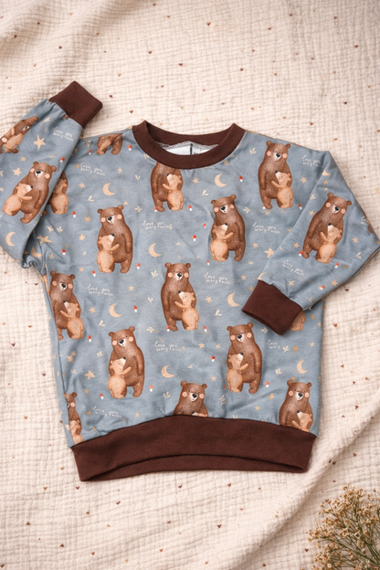 Pull oversize « Love you beary much »