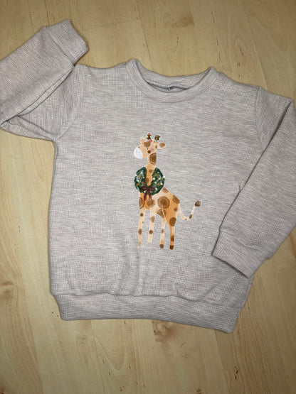 Oversize Pullover Giraffe
