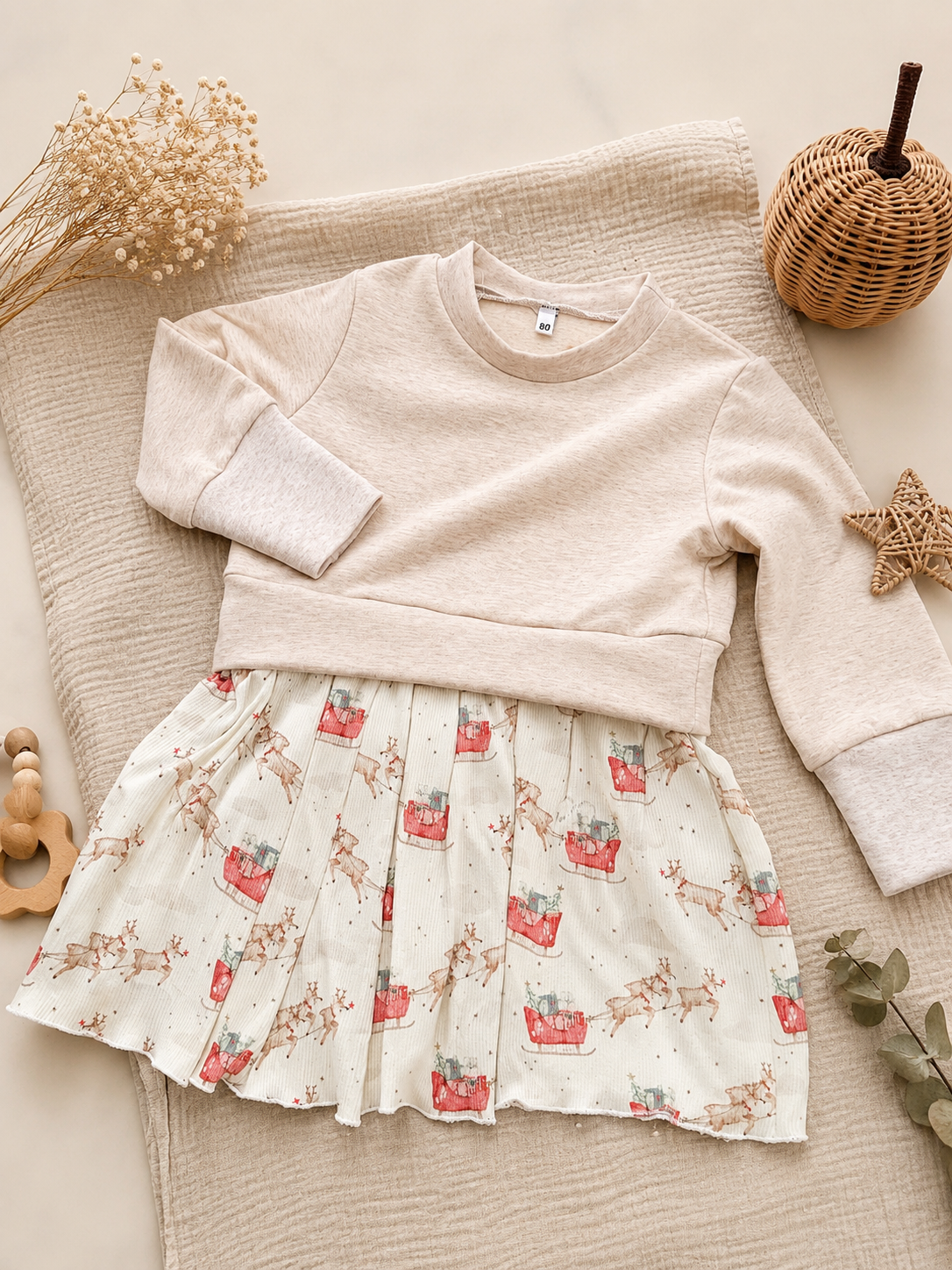 Girly Sweater Weihnachtsschlitten