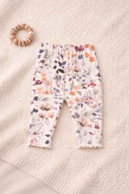 Leggings Blumen aus Rippersey