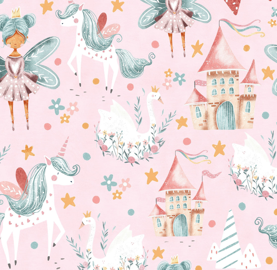 Fée avec licorne