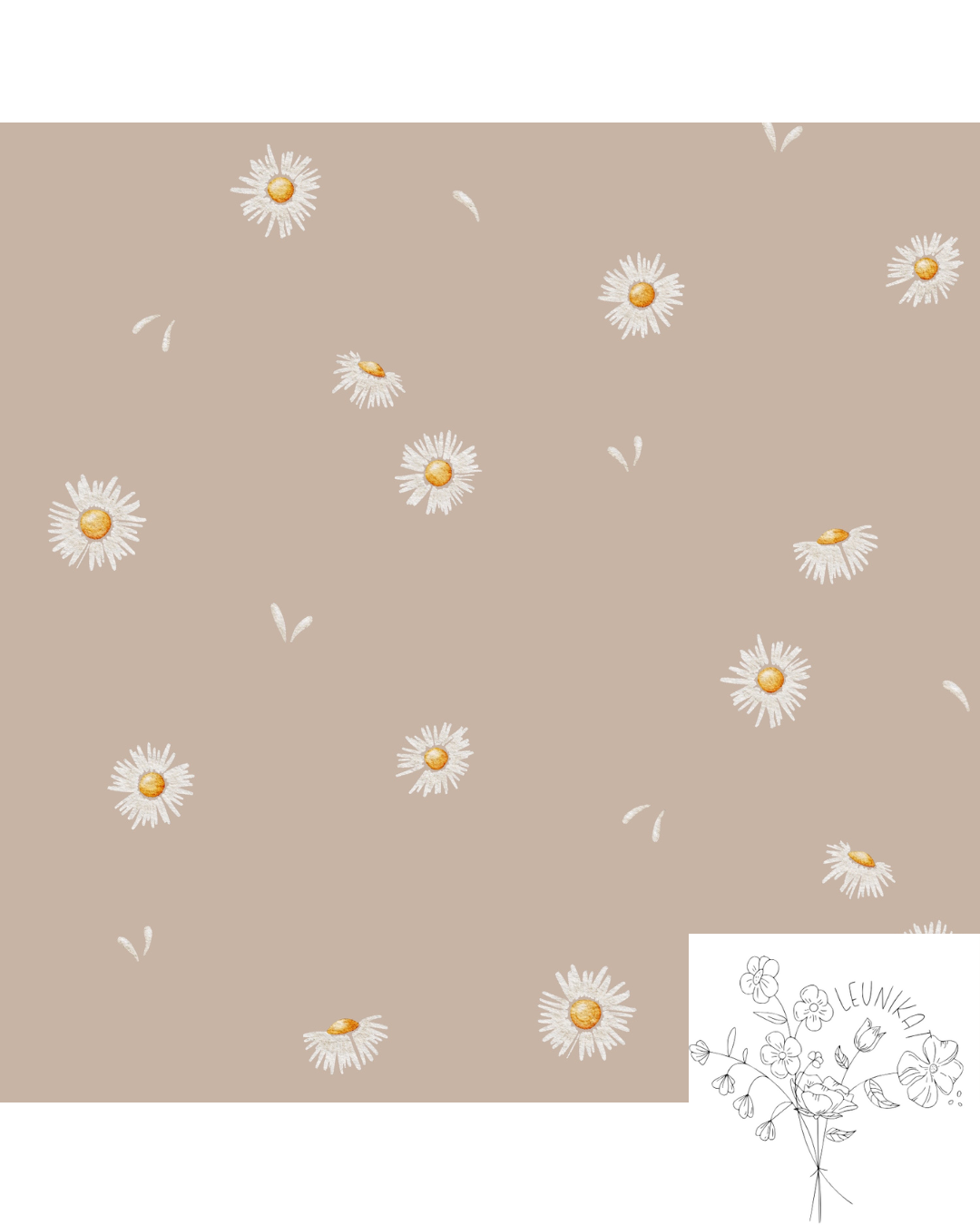 Gänseblümchen mocca