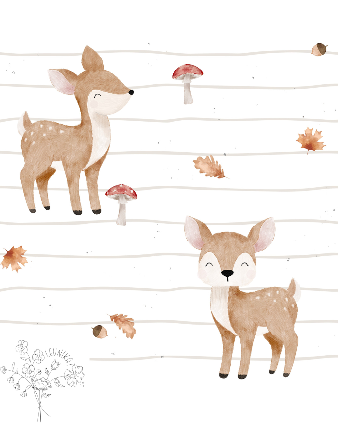 hauch von Herbst Streifen