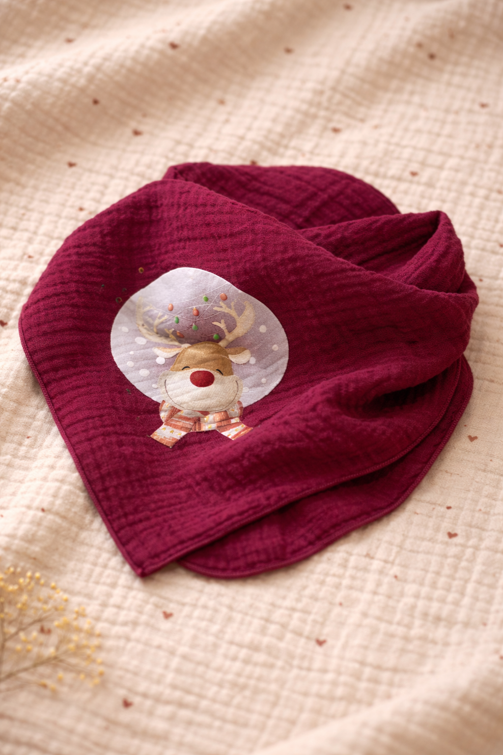 Musselin Halstuch Elch