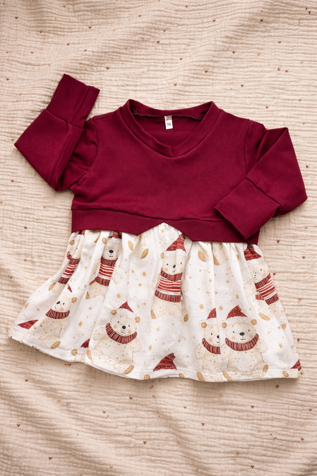 Girly Sweater Weihnachtsteddy